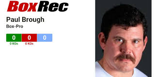 BoxRec: Paul Brough