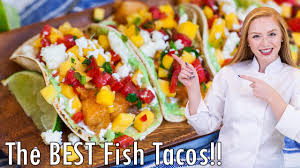 Beer battered cod are the star of these fresh and tasty fish tacos, served in corn tortillas with shredded cabbage and a zesty white sauce. Video Recipes 5 Ways To Make Fish Tacos