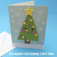 These christmas card ideas are so cute and making these can be a lovely winter activity at home. Kid Made Christmas Card Series Mum In The Madhouse