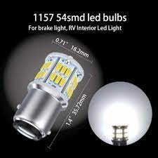 Check spelling or type a new query. Buy 1157 Led Brake Light Bulb 12v 24v 1157 7528 2357 2057 Bay15d Led Replacement Light Bulb For Brake Tail Running Parking Backup Light For Car Rv Trailer Boat 54smd 3014 Chipset White