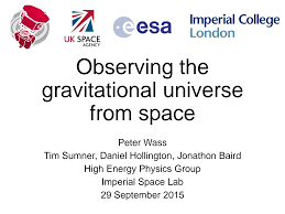 Observing the gravitational universe from space
