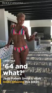 Patrick mahomes' fiancee brittany matthews took aim at espn on sunday night for posting sad photos in september last year, mahomes' mom, randi, criticized espn analyst louis riddick for repeatedly referring to him as pat. Jada Pinkett Smith S 64 Year Old Mom Looks Amazing In A Bikini