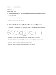 Mar 26 2021 gambar segi banyak dan bukan segi banyak. Soal Matematika Pdf