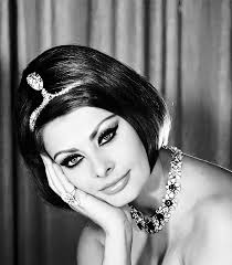 Sophia Loren Posing With Her Mother (Centre) And Her Sister, Maria, In  1957.