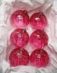 Antique moser bohemian enameled cranberry glass brass mounted vase. Chasingrainbowsforever Cranberry Glass Glass Ornaments Glass Christmas Ornaments