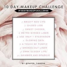 10 day makeup challenge emilyloke