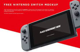 Free Reaslitic Nintendo Switch Psd Mockup Titanui Mockup Psd Website Design Layout Mockup