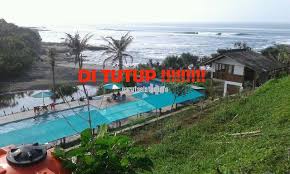 Destinasi Pantai Cicula Resmi Ditutup Pantai Di Pantai Tertutup