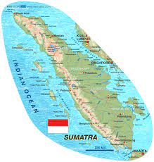 2), not including adjacent islands such as the simeulue, nias, mentawai, enggano, riau islands, bangka belitung and krakatoa archipelago. Map Of Sumatra Indonesia Sumatra Map Geography