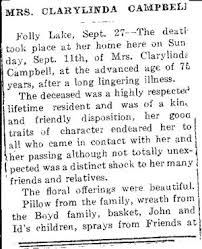 Melinda Clarylinda (Fulmore) Campbell (1863-1938)