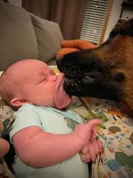 Presenting grandkids to the camera in Italian style