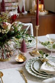 My 2018 Christmas Dinner Table Setting Swoon Worthy Christmas Dinner Table Settings Christmas Dinner Table Pink Christmas Table