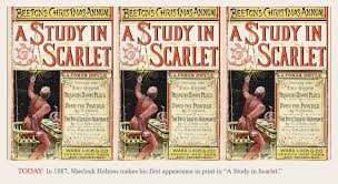 The Real First Publication Date of A Study in Scarlet - I Hear of Sherlock  Everywhere