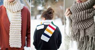 10 patrons faciles pour tricoter une écharpe - Marie Claire