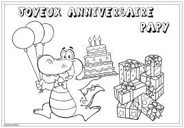 14 excellent coloriage anniversaire papa stock dessin joyeux de motifs d&#x00027;animaux