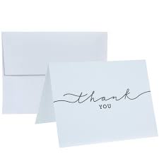 Check spelling or type a new query. White Black Thank You Cards Hobby Lobby 1762111