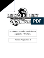 Beat the dc side of story mode. Mortal Kombat Vs Dc Universe Guia De Fatality Ps3 Pdf Mitopoeia Franquicias Warner Bros