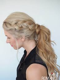 Make sure this is an elastic that you'll be ok to lose as. Get Out Of A Hair Rut Braided Ponytail Hairstyle Tutorial Hair Romance