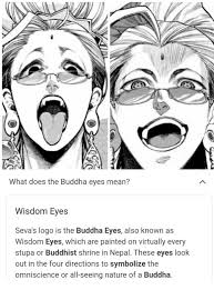 Against Loki, Buddha transformed his eyes, so I did a quick search about  the significance of Buddha's eyes : r/ShuumatsuNoValkyrie