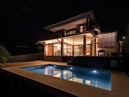Modernes Einfamilienhaus Mit Pool In Moderne Architektur Zeitgenossische Hauser Und Design Fur Zuhause