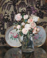 Daydream i dreamed of you amid the flowers for a couple of hours such a beautiful day. Grun Jules Alexandre Still Life With Flowers And Porcelain Mutualart