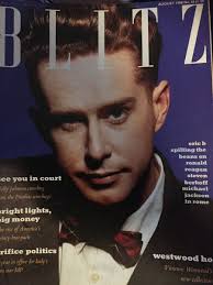 Blitz Magazine No 68 August 1988 Holly Johnson Michael Jackson La Cicciolina