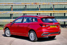 * packaged in a highly practical body style, all new mg5 ev offers a boot capacity of 464 litres, which rises to 1,456 litres with the rear seats folded down. The 2021 Mg5 Is An All Electric 214 Mile Compact Estate That Looks Like A Vw And Is Priced From 24 495 Carscoops
