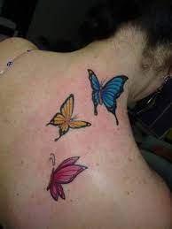 Three Butterfly Tattoo Tattoos R Us Get Inspiration For Your New Tattoo Here Butterfly Tattoos Images Butterfly Tattoo Designs Butterfly Tattoo