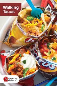 I serve it with toasted bread or crudités. Walking Tacos In 2021 Mexican Food Recipes Diy Food Recipes Food Recipies