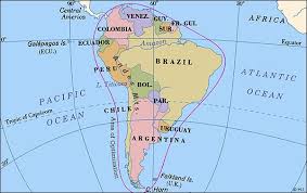 Map of south america galapagos islands stock illustration download image now istock. Worldpress Org World Maps And Country Profiles Map Of South America
