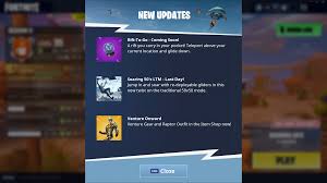 We've got the 13.20 update coming tonight and epic games just sent out the patch notes. Fortnite 5 30 Update Update Is Live With New Patch Notes Gamespot