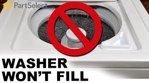 I replaced it but when i turned the water back on, calcium peices came back up and clogged the washing machine screen and got clogged at the valve again. Washer Troubleshooting Top Load Washer Won T Fill How To Fix Your Washer Partselect Com Youtube