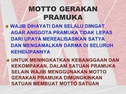 Materi kali ini adalah motto gerakan pramuka. Motto Gerakan Pramuka Oleh Asep Herman Mt Ppt Download