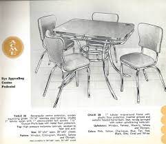 Me metal and wood coffee table Still In Production After Nearly 70 Years Acme Dinettes Retro Renovation