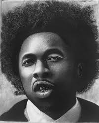 Charcoal and pencil drawing