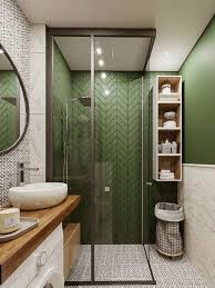 Use a small amount of green as a color pop or make green the focus of the bathroom. 25 Dreamy Green Bathrooms That Inspire Shelterness