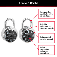 Press a button on the back of the lock hardware. 1500t Combination Padlock Master Lock