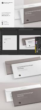 Letterhead Envelope Mockup 01 Envelope Design Letterhead Print Mockup
