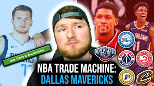 Espn is an american basic cable sports channel owned by espn inc., owned jointly by the walt disney company and hearst communications. Nba Trade Machine Dallas Mavericks Youtube