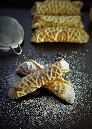 Pizzelle Cannoli With Ricotta Filling Mangia Bedda Pizzelle Recipe Cannoli Recipe Cannoli