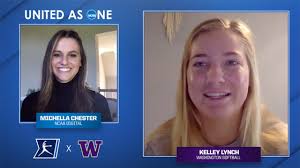 #UnitedAsOne: Washington softball's Kelley Lynch explains why COVID-19 is a  'blessing in disguise,' and why she gave her grandparents her first home  run ball