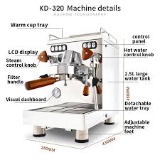 Jan 12, 2021 · smart coffee makers are designed to be controlled via your smartphone app, but it's likely that you'll forget to shut the coffee maker off at least once or twice a week. Kd 320 Coffee Machine Home Coffee Maker Commercial Italian Concentrated Pump Espresso Coffee Making Machine 2600w Coffee Makers Aliexpress