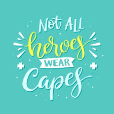 Celebrate the crucial members of your team with awards that recognize their above and beyond efforts this year. Free Vector Not All Heroes Wear Capes Quote