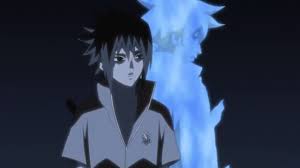 Episode 421 Indra S Chakra Clinging Onto Sasuke Sasuke Uchiha Anime