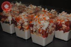 Verrines Mousse De Thon Tomates Et Surimi Mousse De Thon Recette De Verrine Facile Recette Verrine