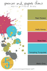 Peonies And Paper Chains Colours That Go Together Color Schemes Color Combos