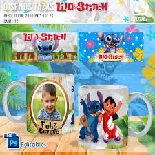 Disenos Plantillas Para Tazas De Lilo Y Stitch Subliplantillas Con la función de arrastrar y soltar de canva, puedes personalizar un diseño para cada ocasión en cuestión de segundos. plantillas para tazas de lilo y stitch