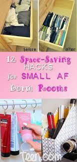 Let S Face It No Matter How Nice A Dorm Room Is They Re Always Seriously Tiny Which Means You Have To Come College Room Dorm Room Organization Dorm Storage