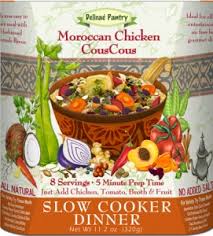 Pour in the chicken broth. Moroccan Chicken Couscous Slow Cooker Dinner