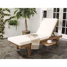 Safavieh Newport Outdoor Modern Chaise Lounge Chair With Cushion Walmart Com In 2021 Outdoor Chaise Lounge Chair Chaise Lounge Chair Modern Chaise Lounge Chairs